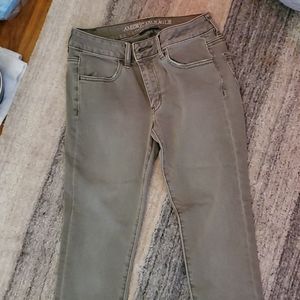 American eagle jegging crop jeans